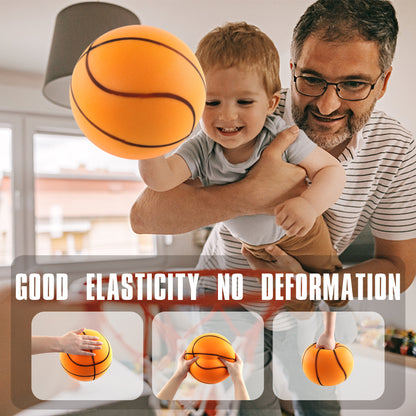 Low-Noise Foam Basketball for Indoor Play
