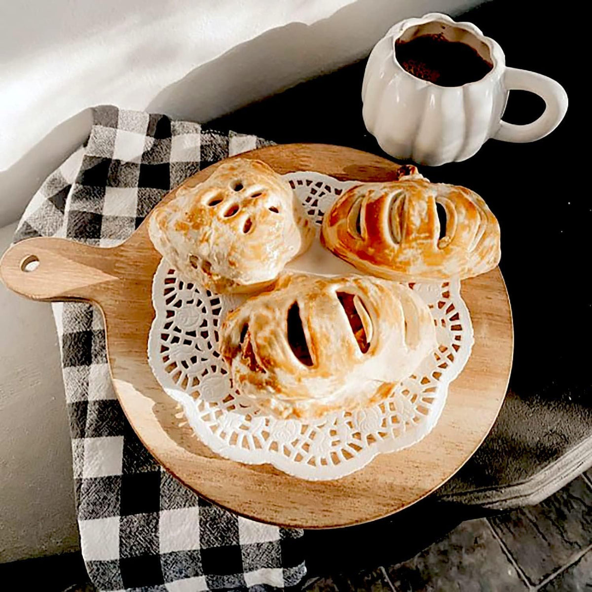 3PCS Mini Hand Pie Molds,Christmas Dough Presser Pocket Pie Molds