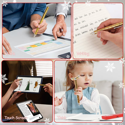 Magnetic Fidget Pen, Decompression Toy Pen Gifts, Office Desk Accessories | Sensory Toy for Stress & Anxiety Relief, Cool Gadget Stuff for Teens Adults 8-15 Years Old Boys Girl, Birthday Christmas Gift
