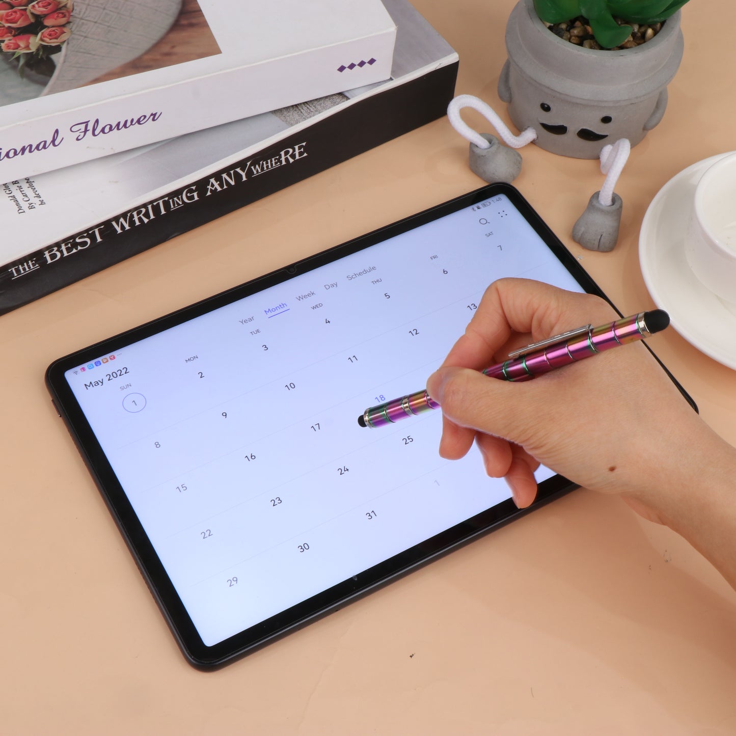 Toys Pen Magnetic Metal Pen Multifunctional Creative Writing Magnet Ballpoint Pen Decompression Colourful