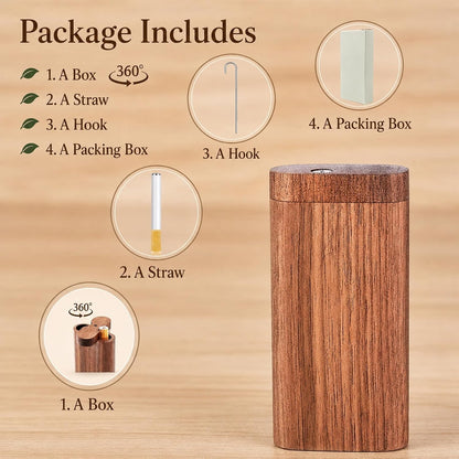 Wooden keepsake box - a wooden storage box with a lid, suitable for storing souvenirs and gifts, and a home decor box