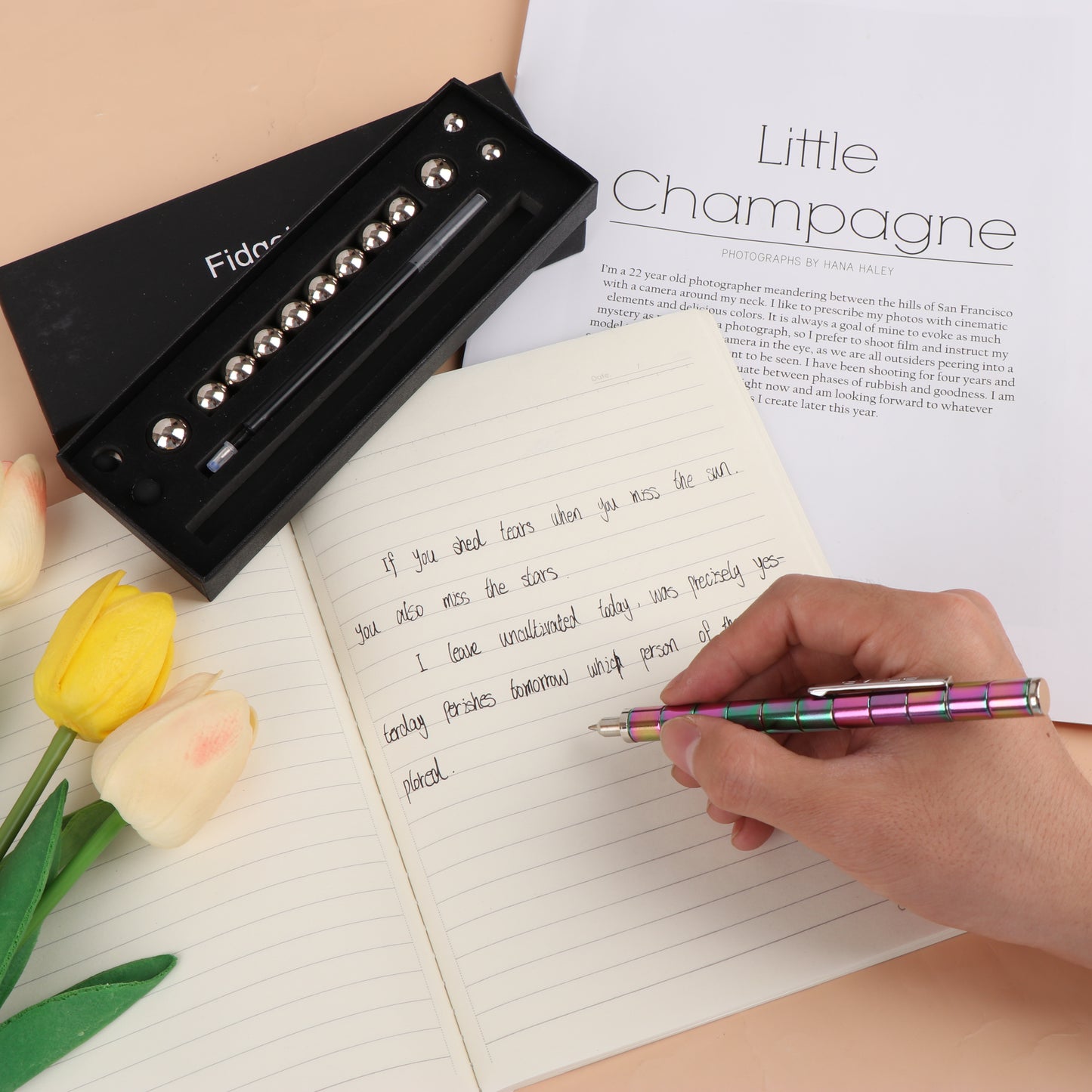 Toys Pen Magnetic Metal Pen Multifunctional Creative Writing Magnet Ballpoint Pen Decompression Colourful