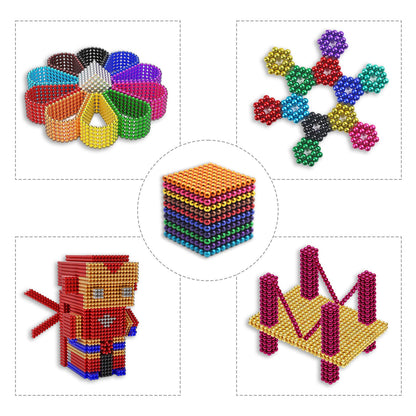 Magnetic Desk Beads – 1000 Piece Set A | Stress Relief Fidget Toy for Teens & Adults
