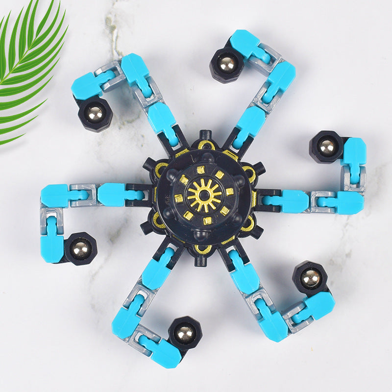Transformable Fidget Spinners Toys for Kids and Adults Stress Relief Sensory Toys for Boys and Girls Age 8-13 Fingertip Gyros Party Favors Birthday Gifts for Teens Road Trip Travel Toy